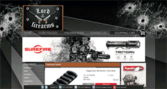 Desktop Screenshot of lordofwarfirearms.com